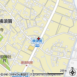 静岡県浜松市浜名区横須賀363-1周辺の地図