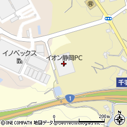 イオン静岡ＰＣ周辺の地図