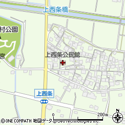 上西条公民館周辺の地図