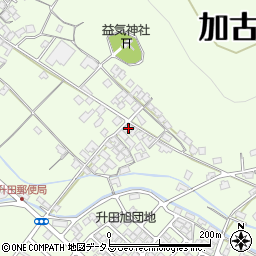 兵庫県加古川市東神吉町升田1257周辺の地図