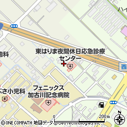 兵庫県加古川市東神吉町西井ノ口378周辺の地図