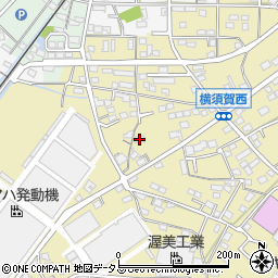 静岡県浜松市浜名区横須賀1207-1周辺の地図