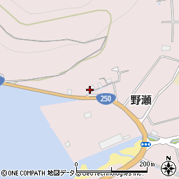 兵庫県相生市野瀬877周辺の地図