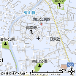 兵庫県姫路市東山512周辺の地図