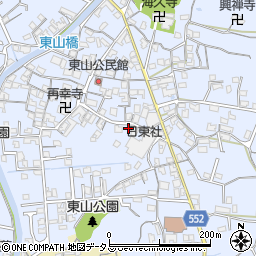 兵庫県姫路市東山526周辺の地図