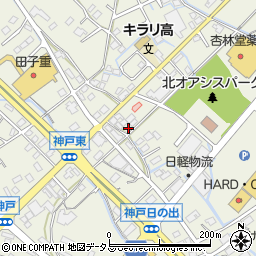 静岡県榛原郡吉田町神戸706周辺の地図