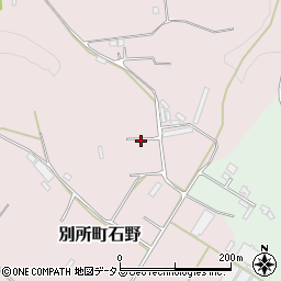 兵庫県三木市別所町石野1314周辺の地図