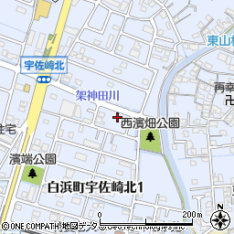 兵庫県姫路市東山1318周辺の地図