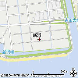 吉良吉田　営農組合周辺の地図