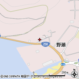 兵庫県相生市野瀬876周辺の地図