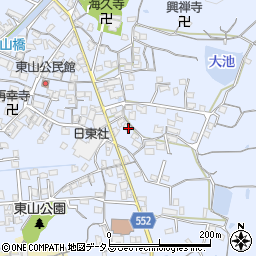 兵庫県姫路市東山632周辺の地図