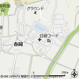 静岡県袋井市春岡655周辺の地図
