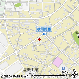 静岡県浜松市浜名区横須賀1217周辺の地図