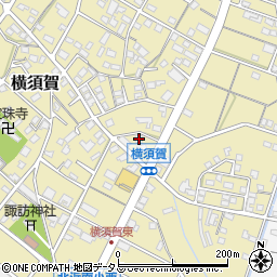 静岡県浜松市浜名区横須賀365周辺の地図