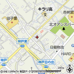 静岡県榛原郡吉田町神戸707周辺の地図