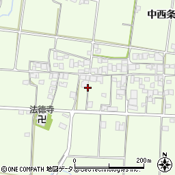 兵庫県加古川市八幡町中西条周辺の地図