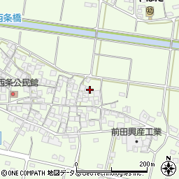 兵庫県加古川市八幡町上西条周辺の地図