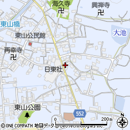 兵庫県姫路市東山687周辺の地図