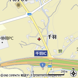 静岡県掛川市千羽530周辺の地図