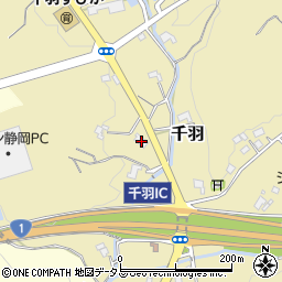 静岡県掛川市千羽530周辺の地図