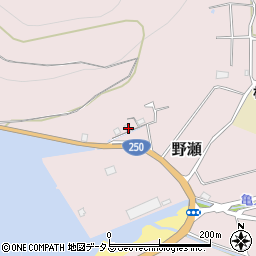 兵庫県相生市野瀬875周辺の地図
