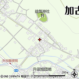 兵庫県加古川市東神吉町升田1238-1周辺の地図