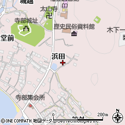 愛知県西尾市寺部町浜田90周辺の地図