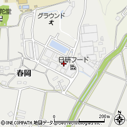 静岡県袋井市春岡655-5周辺の地図