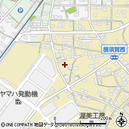 静岡県浜松市浜名区横須賀1653周辺の地図