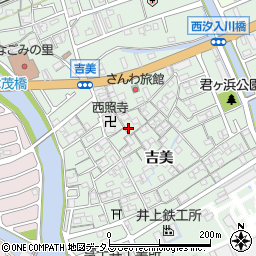 兵庫県姫路市大津区吉美277周辺の地図
