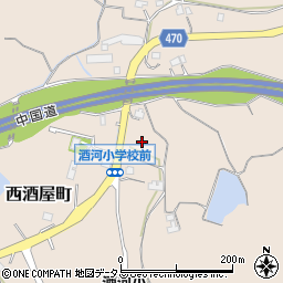 広島県三次市西酒屋町604周辺の地図