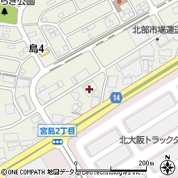 川田配送株式会社周辺の地図