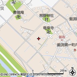 静岡県焼津市飯淵205周辺の地図
