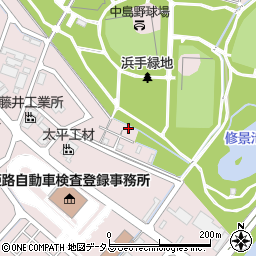 兵庫県姫路市飾磨区中島2396-4周辺の地図