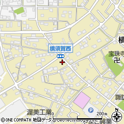 静岡県浜松市浜名区横須賀1228周辺の地図