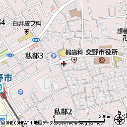 cafe cheers周辺の地図