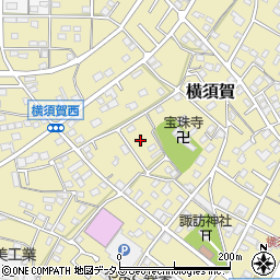 静岡県浜松市浜名区横須賀1079周辺の地図
