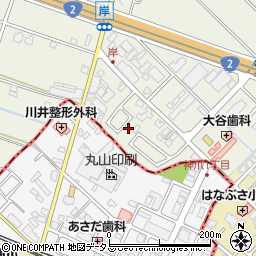加賀保公園周辺の地図