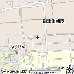 兵庫県たつの市御津町朝臣120-2周辺の地図