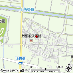 兵庫県加古川市八幡町上西条702周辺の地図