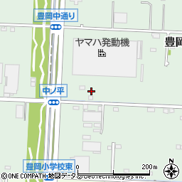 静岡県浜松市中央区豊岡町136周辺の地図