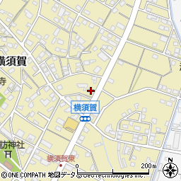 静岡県浜松市浜名区横須賀388-1周辺の地図
