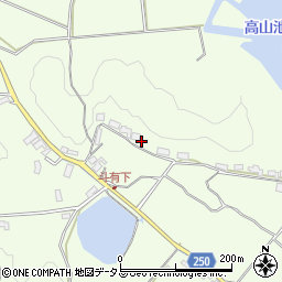 岡山県赤磐市斗有606周辺の地図