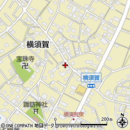 静岡県浜松市浜名区横須賀350周辺の地図