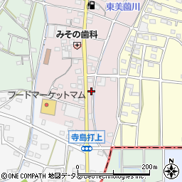 静岡県浜松市浜名区東美薗29周辺の地図