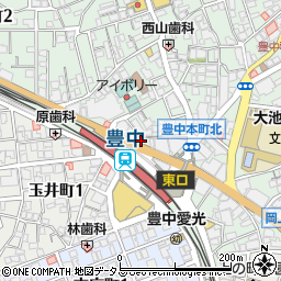 株式会社エイブル　豊中店周辺の地図