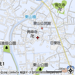 兵庫県姫路市東山503周辺の地図