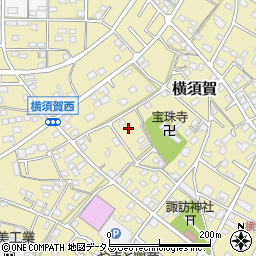 静岡県浜松市浜名区横須賀1103周辺の地図