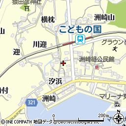 愛知県西尾市東幡豆町御堂前2周辺の地図