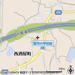 広島県三次市西酒屋町874周辺の地図